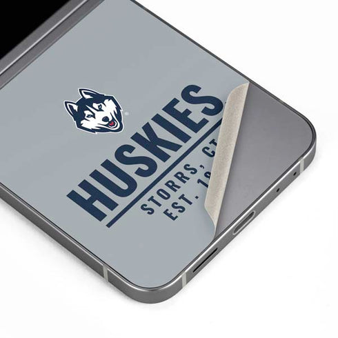 University of Connecticut Huskies Est 1881 Galaxy Z Flip6 Skin